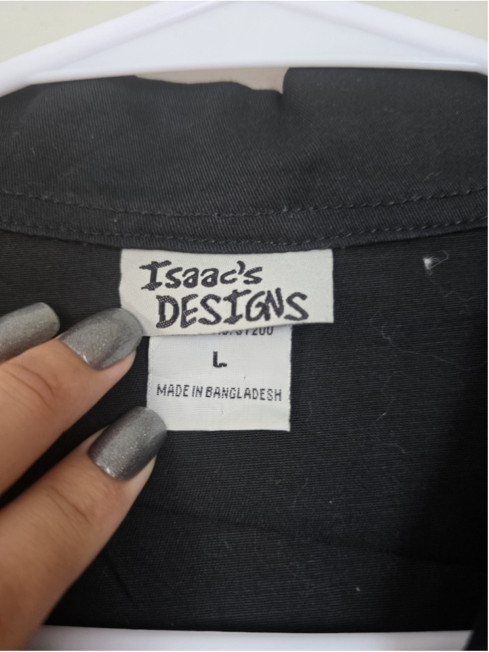 Vintage Isaac's Designs Rhinestone Western Academia Statement Jacket L - Picture 7 of 11